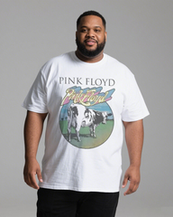 Plus Size men's Printed T-Shirt | 100% Cotton | Summer Casual Tee