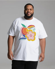 Plus-size Men's Summer Casual Short-Sleeve Printed T-Shirt – Fade-Resistant & Vibrant Designs