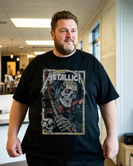 Men's 100% Cotton T-Shirt: Summer Loose Fit Short Sleeve, Casual & Versatile