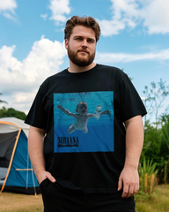 Men's Premium Cotton Embroidered Tee – Summer Casual Heavyweight Short-Sleeve T-Shirt