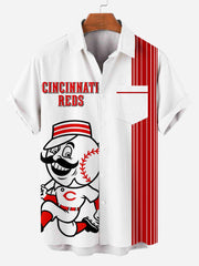 Men's Classic Print Pocket Shirt