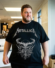 Summer New Arrival Men's Heavyweight Short-Sleeve T-Shirt – Relaxed Fit Cotton Street Tee"