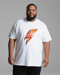 Men's White Cotton T-Shirt – Relaxed Fit, Regular Sleeve, Summer Basic Tee