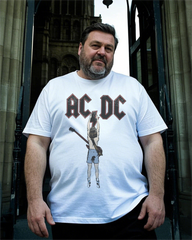 Plus Size Summer Casual Printed 100% Cotton T-Shirt