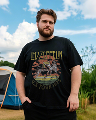 New Classic Cotton Round Neck Short-Sleeve T-Shirt – Loose Fit Plus Size Top