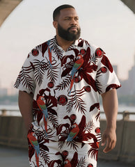 Men's Roomy Island Wave Sport Short-Sleeve Set