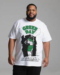 Men's Oversized White Cotton T-Shirt – Breathable Summer Essential Tee