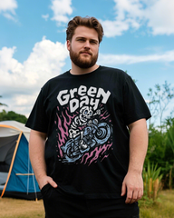 New Classic Cotton Round Neck Short-Sleeve T-Shirt – Loose Fit Plus Size Top