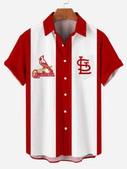 Men's Classic Print Pocket Shirt