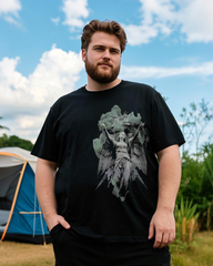 Men's Antibacterial Short-Sleeve T-Shirt – Summer Round Neck Solid Color Cooling Cotton Tee (Versatile Casual Wear)