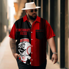 Men's Classic Print Pocket Shirt