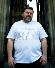 Plus Size men's Printed T-Shirt | 100% Cotton | Summer Casual Tee