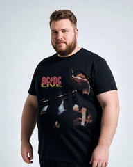 Plus-size Men's Summer Casual Short-Sleeve Printed T-Shirt – Fade-Resistant & Vibrant Designs