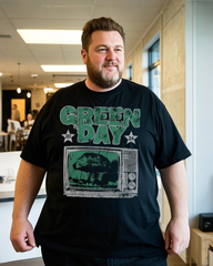 Plus-size Men's Summer Casual Short-Sleeve Printed T-Shirt – Fade-Resistant & Vibrant Designs