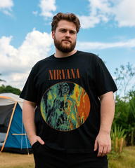 Plus Size men's Printed T-Shirt | 100% Cotton | Summer Casual Tee