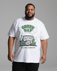 Men's Cotton Letter Print Short Sleeve T-Shirt (Spring/Summer)