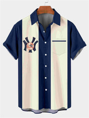 Men's Classic Print Pocket Shirt