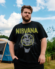 Plus Size men's Printed T-Shirt | 100% Cotton | Summer Casual Tee