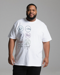 New Classic Cotton Round Neck Short-Sleeve T-Shirt – Loose Fit Plus Size Top