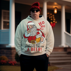 Men's Tales from The Crypt Plus Size Hoodie Christmas grinch