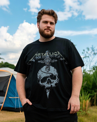 Plus Size Cotton T-Shirt Summer Casual Short Sleeve Printed Tee