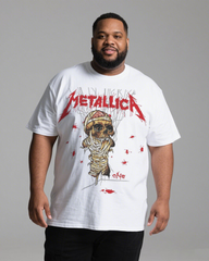 Men's White Cotton T-Shirt – Relaxed Fit, Regular Sleeve, Summer Basic Tee1