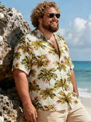 Men's Roomy Coastal Breeze Short Sleeve Shirt with Utility Pocket