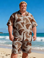 Men's Core XL Tropical Resort Short Sleeve Shirt with Pocket