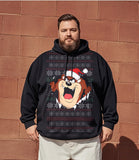 Men's Tales from The Crypt Plus Size Hoodie Christmas grinch