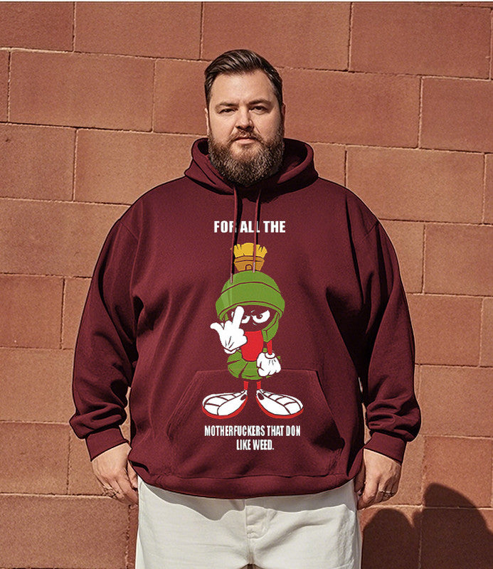 Men's Tales from The Crypt Plus Size Hoodie Christmas grinch