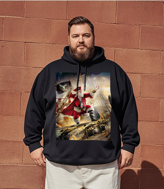 Men's Tales from The Crypt Plus Size Hoodie Christmas grinch