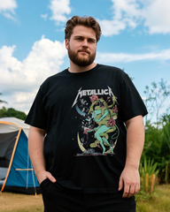 Summer New Arrival Men's Heavyweight Short-Sleeve T-Shirt – Relaxed Fit Cotton Street Tee"