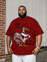 Load image into Gallery viewer, Comfortable and Breathable Man&#39;s Plus Size T-shirt for All Occasions