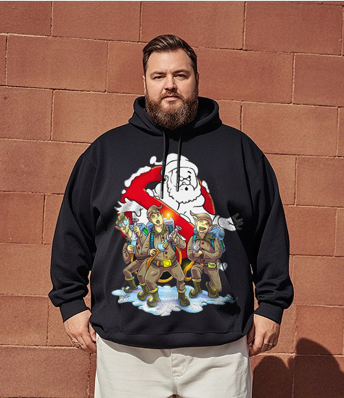 Men's Tales from The Crypt Plus Size Hoodie Christmas grinch