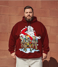 Load image into Gallery viewer, Men&#39;s Tales from The Crypt Plus Size Hoodie Christmas grinch