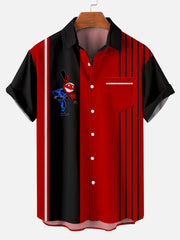 Men's Classic Print Pocket Shirt