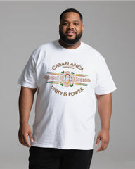 Men's Cotton Letter Print Short Sleeve T-Shirt (Spring/Summer)