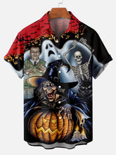 Load image into Gallery viewer, Halloween Witch Horror Short Sleeve Shirt