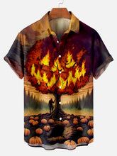 Load image into Gallery viewer, Pumpkins Poster Men&#39;s Short Sleeve Shirt