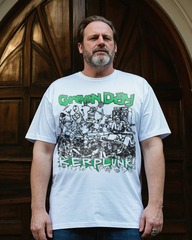 Summer White  Casual Short-Sleeve Printed T-Shirt (100% Breathable Cotton, Plus Size