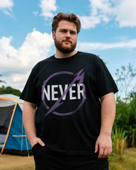 Plus-size Men's Summer Casual Short-Sleeve Printed T-Shirt – Fade-Resistant & Vibrant Designs