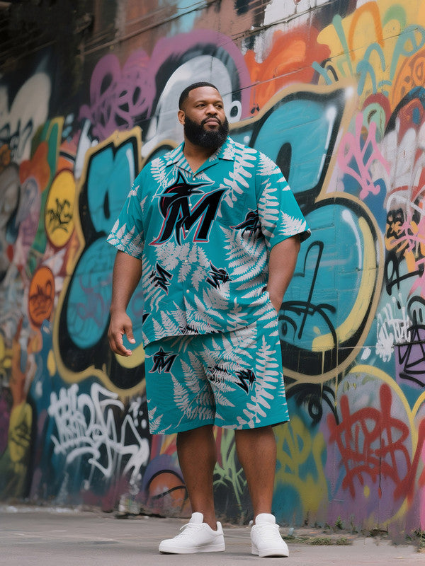 Men's Roomy Island Breeze Sportswear Shorts Outfit