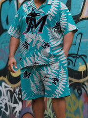 Men's Roomy Island Breeze Sportswear Shorts Outfit