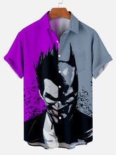 Load image into Gallery viewer, Halloween Movie Character Print Short Sleeve Shirt