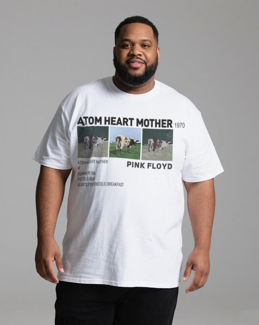 Men's Pure Cotton T-Shirt - Summer Loose Short Sleeve, Versatile Style