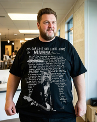 Summer New Arrival Men's Heavyweight Short-Sleeve T-Shirt – Relaxed Fit Cotton Street Tee"