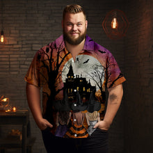 Load image into Gallery viewer, Halloween Scary Fortress Party Short Sleeve Shirt