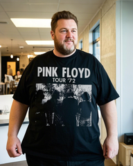 Plus Size Cotton T-Shirt  Summer Casual Short Sleeve Printed Tee