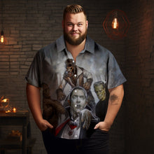 Load image into Gallery viewer, Men&#39;s Horror Monster You Don&#39;t Be So Arrogant Short Sleeve Shirt