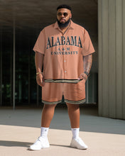 Load image into Gallery viewer, Men&#39;s Plus Size College Style Grambling State University Short Shirt Uniform Suit